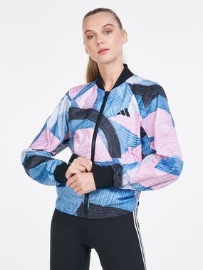 adidas Sportswear Nini Sum Graphic Bomber Jacket